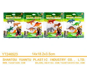 small dinosaur toy pvc forest animals wild animals toy set