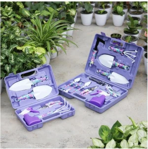 Small kids  5pcs garden hand tools set with printing handle other garden tools with box most popular garden tools