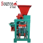 Small manual adobe interlocking uganda brick making machine price for sales