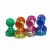 Import Small size colorful Transparent Magnetic push pin magnet for household sundries from China