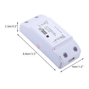 Smart Home Wireless Remote Control Wifi Wireless Switch Intelligent Timer Switch 10A 220W