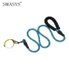 SMASYS Adjustable Reflective Pet Collar And Leash With Bell Buckle