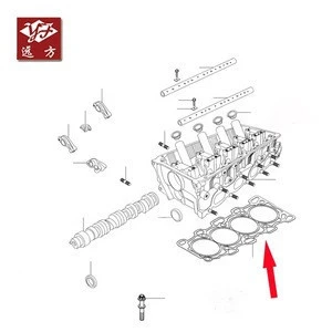 SMD346924 original quality Great wall Hover 4G64 cylinder head gasket