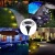 Import solar garden light  8 LED RGB Color Buried Light Solar Powered  Insert Ground Lamp Recessed Light For Outdoor  Landscape from China