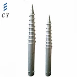 Solar Mounting System Foundation ground screw anchor