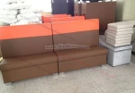 solid wood restaurant booth seating sets for sale