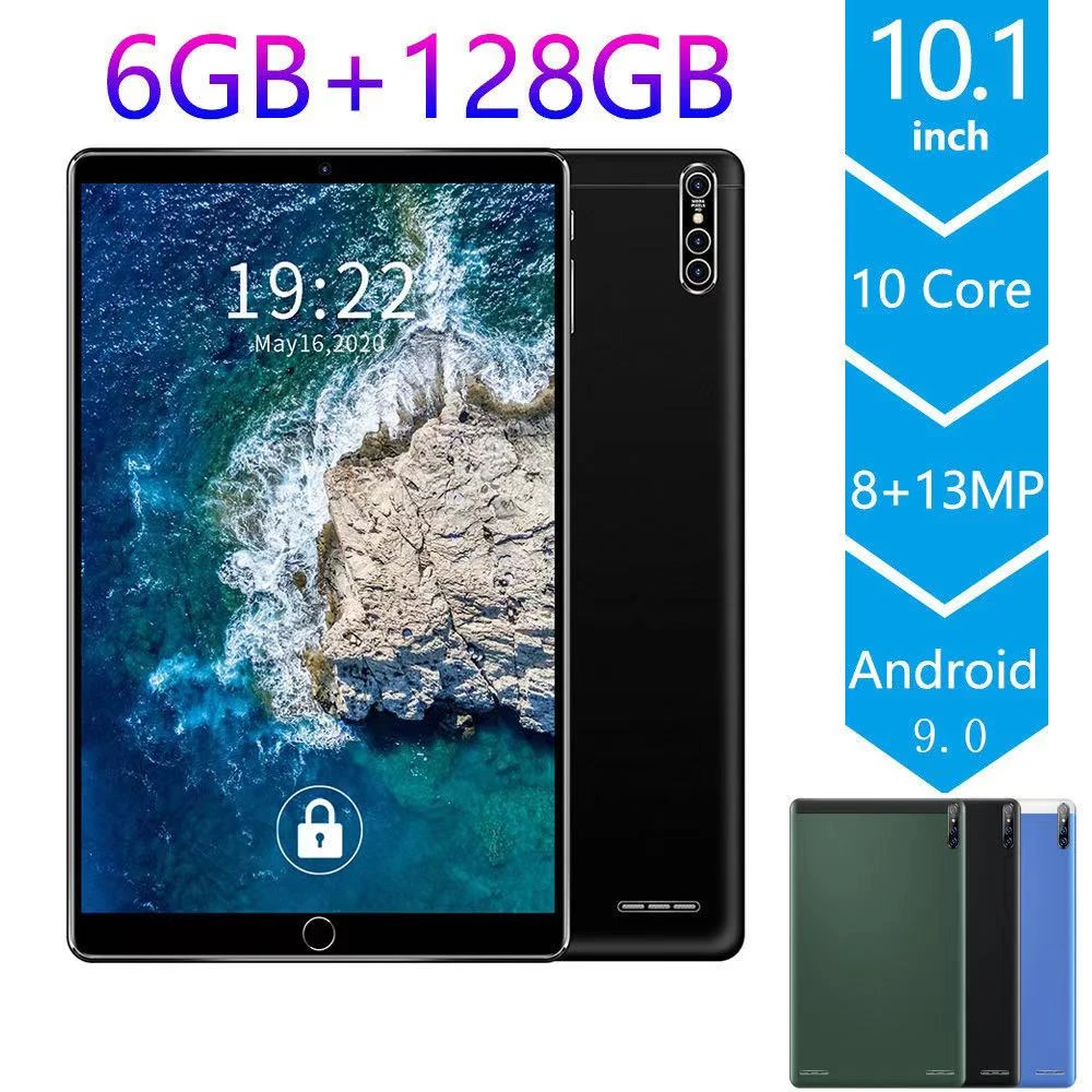 SOLO 2021 New Android Wifi Tablet 10.1 inch 4G Octa core 2GB+32GB 1.6Ghz Phone call Tablet PC Accept OEM