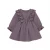 Import Spring Summer Girls Long Sleeve Dress Flare Flutter Buttons Muslin Toddler Baby Dress from China