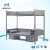 Import Square cabin hospital steel  bunk beds for isolation / bunk bed with locker from China