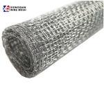 Square Woven Iron Wire Mesh Galvanized Steel Wire Cloth Mesh