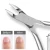 Import Stainless Steel Cuticle Nipper Professional Remover Scissors Finger Care Manicure Nail Clipper Dead Skin Tools Gold and Sliver from China