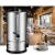 Import Stainless Steel Kettle Electric Milk Warmer Kitchen Appliance Metal Water Boiler Tea Bucket Removable Coffee Urn from China