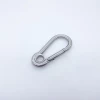 Stainless Steel Large Spring Snap Hook carabiner keychain