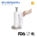 Stainless Steel one-hand tear kitchen paper towel holder