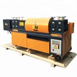 stainless steel rebar pipe straightening polishing machine metal tube straight machine