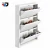 Import Standard size adjustable cover organizer designs steel metal save space wall door covered home made cabinet shoe rack from China