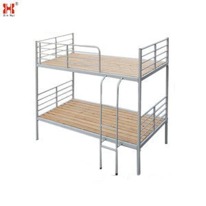 Steel College Bunk Bed With Desk And, College Bunk Bed With Desk