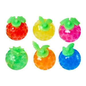Stress Relief Fruits Toys - Hydrogel Stress Balls for Kids - Squeeze Balls Assorted Fidget Toys - Sensory Toys