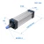 Import SU50 Standard Aluminum Material Piton Type Pneumatic Air Cylinder maximum stock1000mm from China