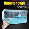 Super large luxury pink plastic small animal pet hamster cage house