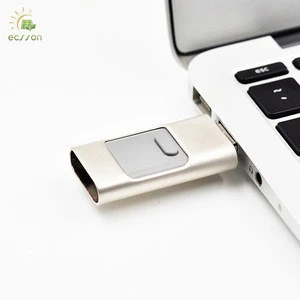 Super mini 64gb usb flash drive , 3 in 1 Aluminum USB flash drive 16/32/64gb for iphone USB OTG
