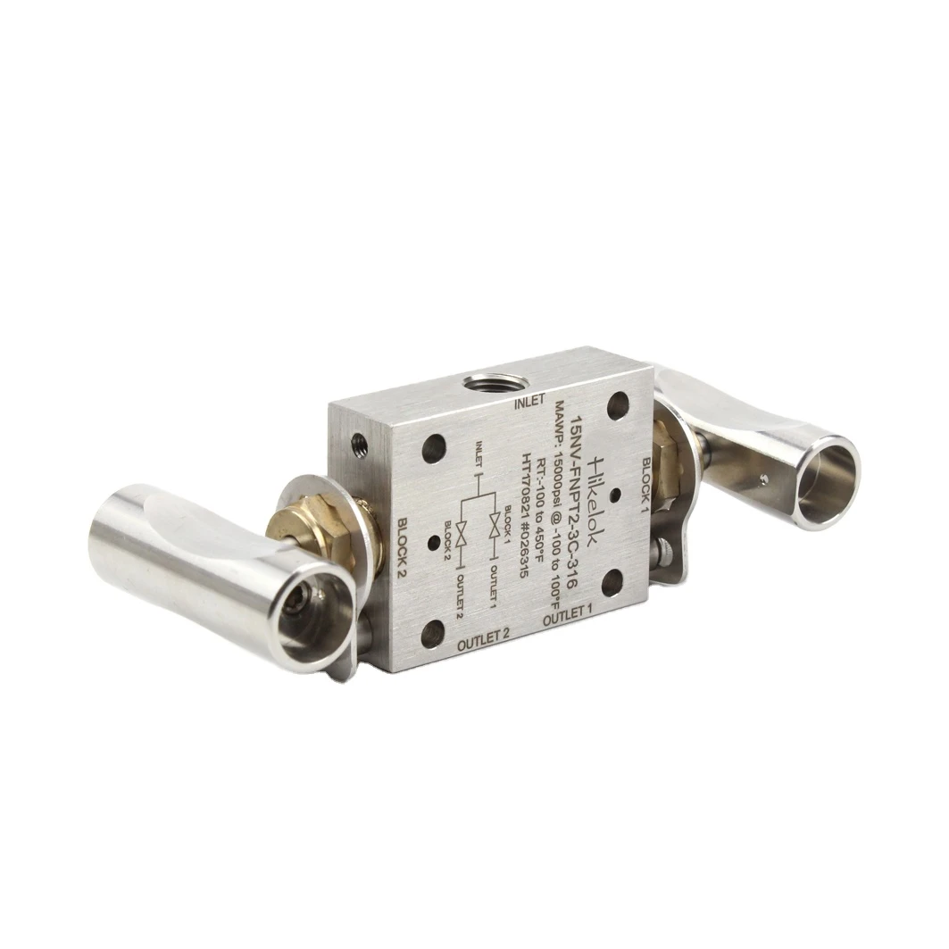 Superior quality as parker 15000psig 1034 bar high pressure stainless steel ss316 needle valve