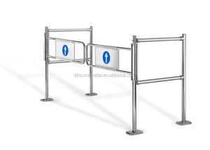 Supermarket Metal Security Swing Mechanical Barrier Gate