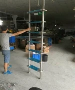 SUS 304/316 stainless steel ladder and accessories for swimming pool