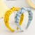Import Sweet and cute headband fashion fold headband customizable hair accessories from China