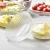 Import Tableware Creative Thickened Multiple Size Glass Dishes Serving Candy Fruits Tray Plate Salad Bowl from China