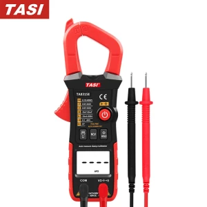 TASI Clamp Meter Automatic Range AC DC Digital Clamp Multimeter With Capacitance Temperature NCV Frequency Tester TA8315A