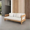 Teak Arjuna Daybed Garden Sofa Stylish And Durable Sofa Seat Crafted From Natural Teak Wood Ideal For Indoor And Outdoor Use