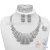 Import Thailand fine jewelry 925 silver necklace sets for party dress jewelry from China