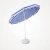 Import The  Best Quality  Acrylic  Sun Beach Umbrella White&amp;Blue from China