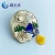 Import Three-dimensional gold-plated lapel pin metal badge Creative landscape pattern brooch making soft enamel customization from China