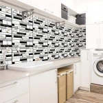 Tiles and Marbles Stone Kitccuttable & Self-Adhesive 3D Tile Stickers Back Splash Tile for Kitchen