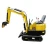 TiTAN high quality 0.8 ton chinese engine cheap digger hydraulic mini excavator in mini earth moving equipment