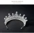 Import TONGYI Royal Rhinestone Tiara King Crown Tiara Handmade Crystal Bride Wedding Tiara from China