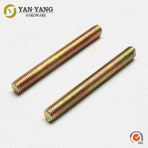 top quality color zinc plated size M8 high tensile furniture bolt