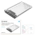 Import Top Selling ORICO Transparent Type C 2.5&#x27;&#x27; SATA SSD HDD Enclosure Tool Free Easy Detachable High Speed Transmission HDD Case from China