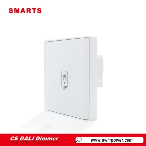 touch dali panel light dimmer wall switch  rohs ce  Certificate