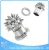 Import TP011244 new season stainless steel gold plating ear flesh tunnel spikes body jewelry from China