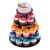 Import Transparent 4 Tier Round Acrylic Dessert Display Stand Pastry Shelf from China