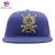 Import True Royal Blue Wide Brim Flat hats/caps with Plastic Release from China