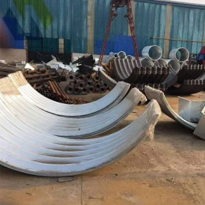 Two Pieces Assembly Corrugated Steel Pipe 900mm Diameter