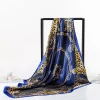 TY2230-----Fashionable silk face big square scarf, sunscreen shawl, versatile female silk scarf