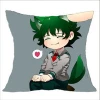 UFOGIFT Anime My Hero Academia (Boku no Hero Academia) Square Throw Pillow Case Cushion Cover My hero academy pillowcase