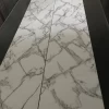 UK hot sale 100% waterproof faux white marble solid PVC wall  Panel for  shower wall panel & bathroom wall cladding