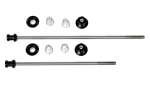 Ultralight 35g Titanium Quick Release CNC QR Lever Ti axle fatbike MTB Road Bike Skewers Titanio Cycling Bicycle Wheel Hub Parts