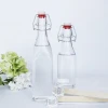 Unbreakable Glass Hermetic Swing Top Bottle For Beverage Mineral Water